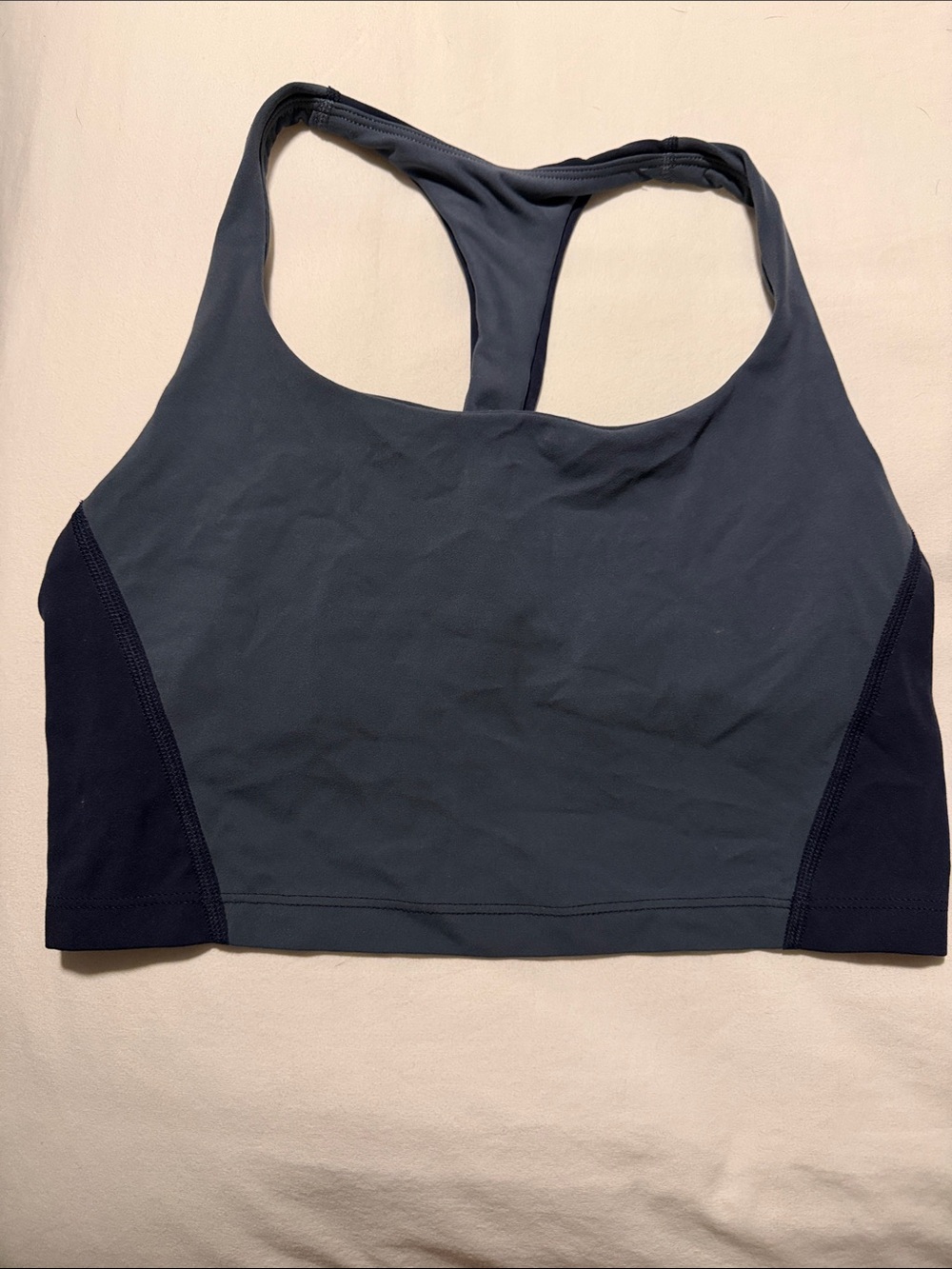 Women's Racerback Sports Bra - navy/blue